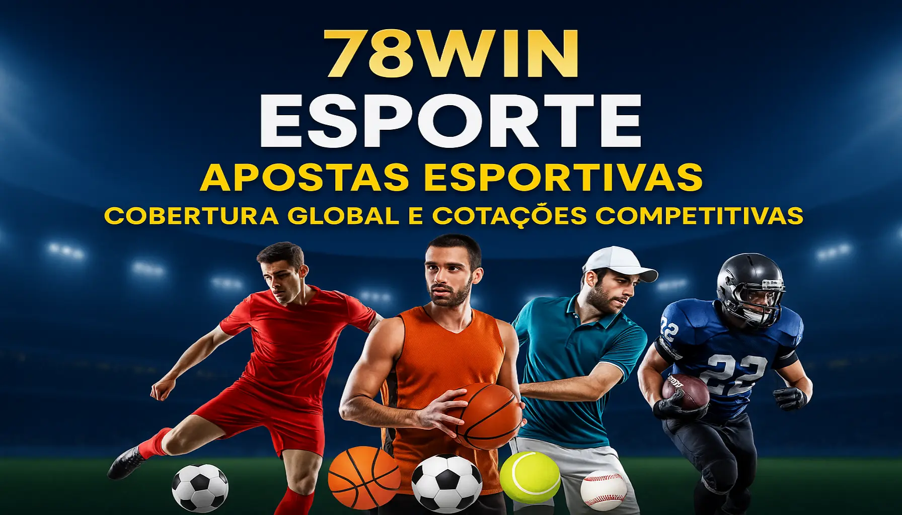 Aposte em apostas esportivas no cassino online 78WIN