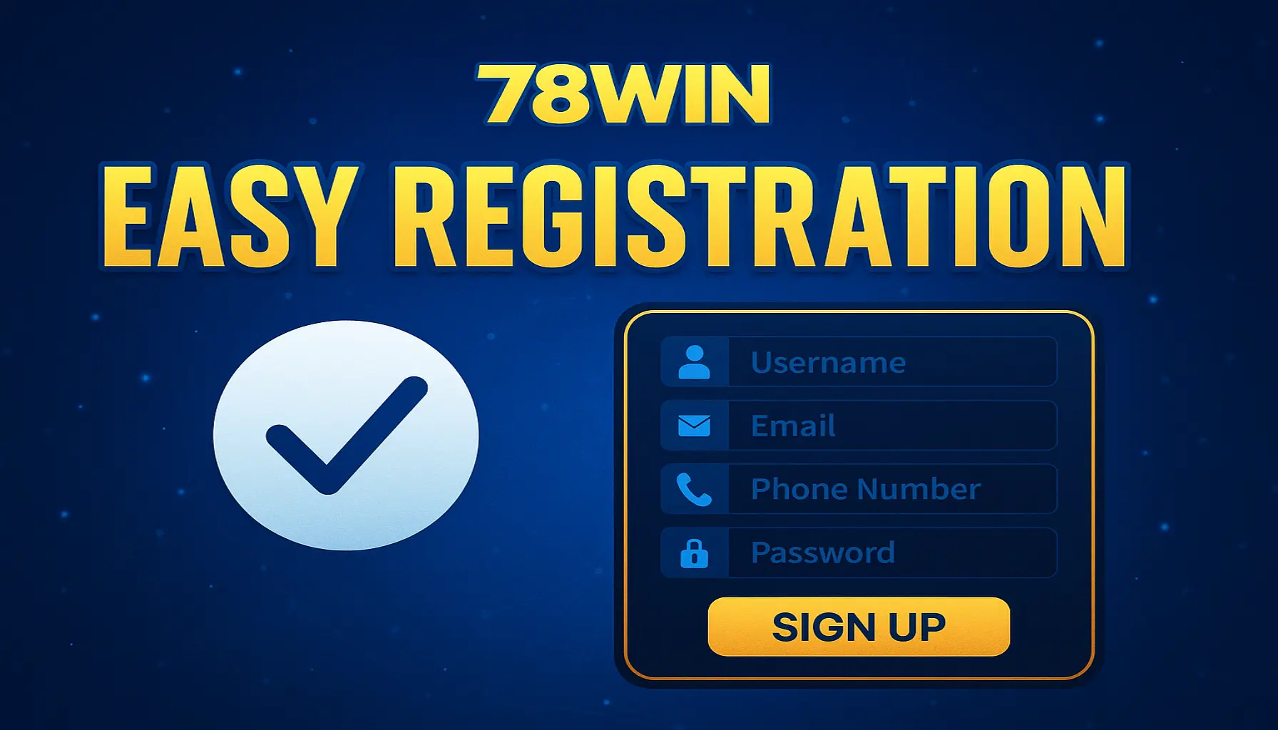 Não Perca tempo, o rRgistro na site 78WIN